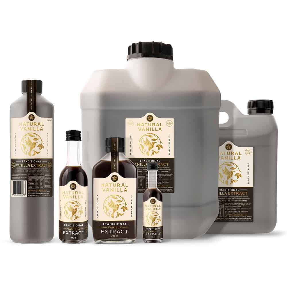 Natural Vanilla Extract - Bulk Vanilla Extract Traditional Range