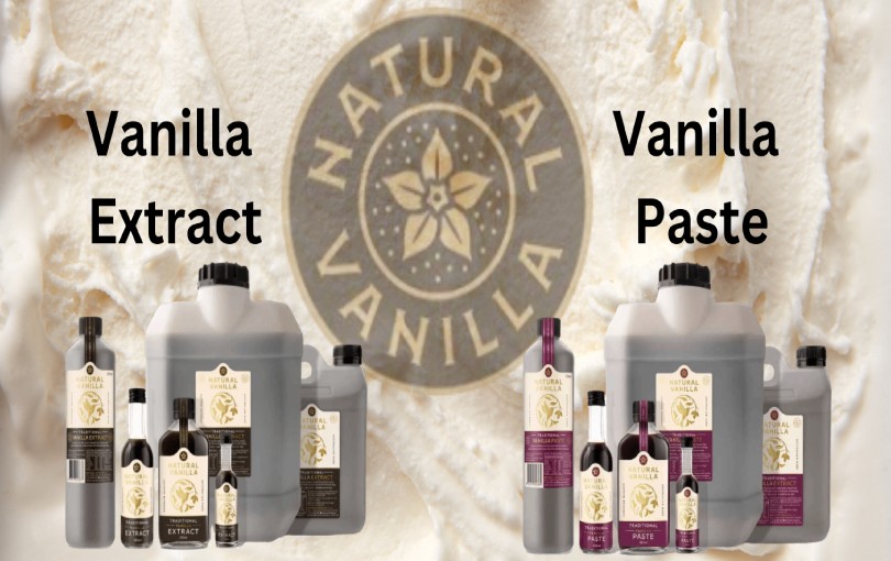 vanilla bean paste vs vanilla extract from natural vanilla