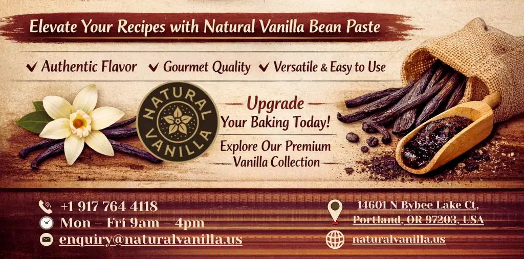 Elevate Your Recipes With Natural Vanilla Bean Paste